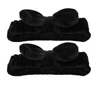 EBTOOLS 2pcs Bow Bandbands pour le Maquillage, la Douche et Plus - Bandons Doux pour la Tailles de Tête