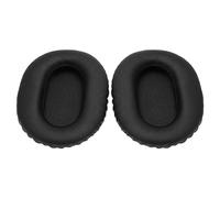 EBTOOLS 2pcs Coussins d'oreille Remplacement de la Protéine Douce Mousse en Cuir Tampons d'oreille épaissie pour Les écouteurs WH CH710N / CH720N / XB900N - Isolement et Confort du Bruit (Black)