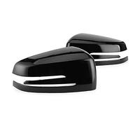EBTOOLS 2pcs Cover de Rétroviseur Brillant pour un B C E CLS CLA GLA GLK - & Design (noir brillant)