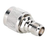EBTOOLS 2pcs Haute Performance N Mâle à Tnc Adaptateur de Connecteur Femelle Or plaqué pour la Connexion