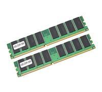 EBTOOLS 2PCS High-Performance 1 Go DDR PC2100 Module de Mémoire pour Une Conception Stable et Chaleur de 16 Grains