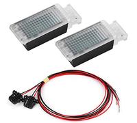 EBTOOLS 2Pcs LED Footwell Lights, lumière ambiante intérieure Footwell Light avec câblage adapté pour 5G MK6 MK7 B7 B8,5G0947409