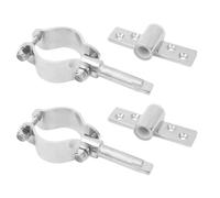 EBTOOLS 2pcs Pince sur la Prise Rowlock Socket en Acier Inoxydable Mont Oarlock pour