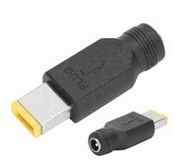 EBTOOLS 2pcs Tête d'adaptateur d'alimentation pour Ordinateur Portable 5,5 X 2,1 Mm Femelle à 11 X,0 Mm pour ThinkPad Ultrabook et