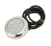 EBTOOLS 3,5 Pouces LED sous-Marin Light Mount IP68 12V / 24VDC pour la Marine, Le Bateau et Les Yachts (Éclairage Blanc)