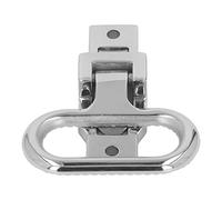 EBTOOLS 316 Pédale de Pied Pliante Marine en Acier Inoxydable pour Remorque RV en Bateau avec Support
