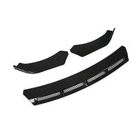 EBTOOLS 3pcs Premium ABS ABS Avant pour Le Kit de Carrosserie à Lèvres Body Kit Spoiler pour Modification de la Voiture (Black)