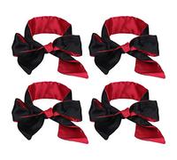 EBTOOLS 4pcs Luxueux Couverture Oculaire en Soie Endormi les Yeux Bandés pour le de la Saint-Valentin, 150 Cm