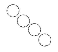 EBTOOLS 4pcs Protecteurs de Roues Mates pour 21 Pouces | Élégant et Jantes avec Une Installation Facile (Noir Mat)