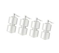EBTOOLS 4pcs Rouleaux d'alliage en Aluminium à Haute Résistance pour Les Mécanismes Faciles du Hayon de Remorque et durabilité