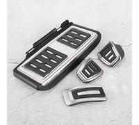 EBTOOLS 4pcs Stainl Acier Non Glissant érateur de Pédale de Pied de Repos pour les Voitures Trans Manuelles - et Aides à la Conduite Confortables