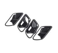 EBTOOLS 4pcs Termes de Poignée de Porte en Fibre de Carbone pour Classe A W177 CLA C118, Remplacement de l'ABS de Haute qualité