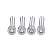 EBTOOLS 4pcs Vis à Douille Hexagonale en Acier Inoxydable M10x40 (M10*50)