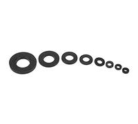 EBTOOLS 500pcs Senserie DE Laveuse en Nylon SET M2-M10 FIXEURS DE MARIFICATION AVEC LA CAS DE RAPPORT - RAISONS POUR LES APPLICATIONS (500pcs laveuses en nylon noires)