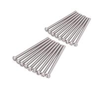EBTOOLS 50pcs? 70 Vis à sous de Fromage en Acier Inoxydable pour Machines et Appareils - et Facile à Installer (M3*45)