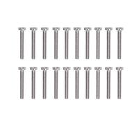 EBTOOLS 50pcs? 70 Vis à sous de Fromage en Acier Inoxydable pour Machines et Appareils - et Facile à Installer (M3*20)