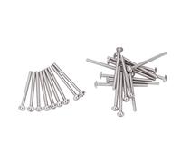 EBTOOLS 50pcs en Acier Inoxydable -70 Vis à Douille Hexagonale à Tête à Randonnée Kit M3x40 Mm pour les Environnements en Bois et Humides (M3*45MM)