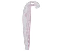EBTOOLS 58 Cm Règle Courbe Transparente Outil de Couture en Plastique Haute Précision pour la Conception et la Mesure des Motifs