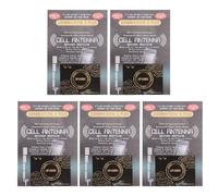 EBTOOLS 5pcs Gold Phone Mobile Rehancement Autocollants pour Les Ascenseurs, Les Tunnels et Les Talkies-Walkies