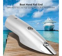 EBTOOLS 7/8 "Alien de Montage d'extrémité de Rail de Bateau Marin en Acier Inoxydable, et - Matériel pour Tubes de 22 Mm