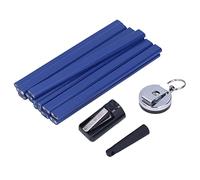 EBTOOLS 7 "Ensemble de Crayons de Menuisier avec Taille-creux - Outil de Marquage en Bois Léger pour les Projets de Menuiserie Polyvalente