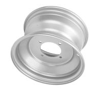 EBTOOLS 8 Pouces 4 étalons en Aluminium en Alliage en Alliage de Roue ATV pour Les Vélos Quadruples, Karts et Chariots - Solution élégante et de Mise à Niveau (Avant 140 mm / 5,5 Pouces de Largeur)