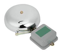 EBTOOLS Acier Inoxydable de 150 Mm électrique Non Sapeur avec Une durabilité élevée et Un Son Puissant pour Les écoles, AC220V