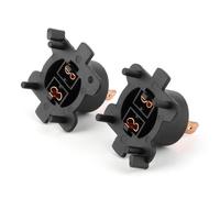 EBTOOLS adaptateur d'ampoule de phare Paire de support d'ampoule de feu arrière adaptateur de phare H7 douilles G14H51 adapté pour