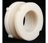 EBTOOLS Adaptateur de Raccord de Cloison ABS de 2 Pouces pour Les Réservoirs de Poisson, Les Seaux &