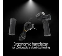 EBTOOLS Adoprante de l'affichage à LED de Paire pour les Vélos et Scooters de Voitures électriques avec sécurité de Verrouillage électrique