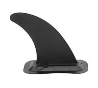 EBTOOLS Aileron de vague d'eau, PVC détachable Stand Up Paddle Board Surf Board Long Board Dock Centre Fin (Noir)