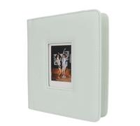 EBTOOLS Album Photo avec 288 Poches pour 12 11 9 Pictures 3in, élégant Couverture en Cuir PU et Fenêtre Personnalisable (Green)