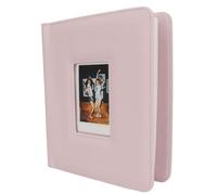 EBTOOLS Album Photo avec 288 Poches pour 12 11 9 Pictures 3in, élégant Couverture en Cuir PU et Fenêtre Personnalisable (Pink)
