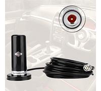 EBTOOLS Antenne à Double Bande Véhicule BNC Base Magnétique du Connecteur Mâle pour Le Scanner Auto Radio VHF/UHF Utilisation