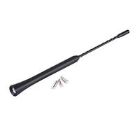 EBTOOLS pour antenne Voiture citroën berlingo pour Car Aerial Antenne aérienne de 9 Pouces, antenne Radio FM aérienne Anti-Bruit Universelle de Remplacement de Voiture avec vis