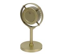 EBTOOLS Assaissement de Microphone Rétro Vintage pour la Photographie, Les Performances de Scène et Le Jeu - Conception Idéale pour Les événements et la Décoration (Gold)