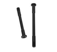 EBTOOLS Bike en Aluminium Léger .5 Mm à Travers Les Essieux Ensemble pour Le Vélo électrique, la compatibilité Avant et Arrière