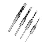 EBTOOLS Bit de Forage de Trous Premium de 6 Pièces pour le Travail du Bois - Bits de Ciseau en Acier en Carbone à Haute dureté / 4 "à 5/8" pour les Machines Mortelles (4PCS)