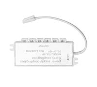 EBTOOLS Boîte de Couplage d'alimentation à 6 Voies pour Une Distribution de Puissance CC Efficace - Boîte de Connexion électrique Compacte pour Les Lumières LED et Plus