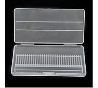EBTOOLS boîte de rangement pour forets 30 trous boîte de rangement manucure forets porte-conteneur organisateur de vitrine