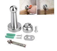 EBTOOLS Butoir de Porte en Acier Inoxydable Arrêt de Porte Magnétique Butée de Porte Aimantée Pratique Butoir de Porte Sol Mural Empêche la Porte de Claquer