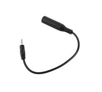 EBTOOLS Câble Adaptateur de 3,5 Mm à 6,35 Mm, Convertisseur Mâle à Femelle pour Microphone/écouteur, Connexion Plaquée or