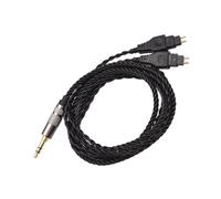 EBTOOLS Câble amélioré de 3,5 Mm pour Les écouteurs de la Série HD, et Son Haute fidélité, Câble de Remplacement Détachable de 125 Cm (Black)
