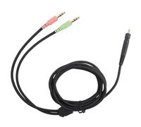 EBTOOLS Câble de Casque de Jeu de Haute qualité pour G4ME ONE, PC 373D et Plus - Câble de Bougie Portable et 3,5 Mm en or (Version informatique)