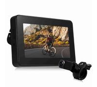 EBTOOLS Caméra de la Vue Arrière 1080p avec Affichage de 4,3 Pouces et Batterie de 5000mAh - Idéal pour Les Vélos de Montagne et de Route