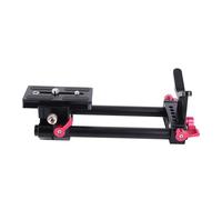 EBTOOLS Camera Rail Riser Rig System Kit de Base à Libération Rapide avec des Tiges Doubles de 15 Mm pour la Prise en Charge du Trépied