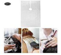 EBTOOLS Capes de Salon de Coiffure de 100 Pcs pour la Coupe, la Teinture et la Coloration - PE Matériau