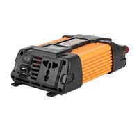 EBTOOLS Car 6000W avec 2 Ports USB et Prise AC pour la Charge en Déplacement, Léger et Compact (DC12V-AC220V)