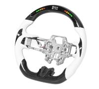 EBTOOLS Carbon Fibre Racing Wheel Wheel avec écran LCD et Lumières LED pour EcoBoost GT Shelby 2018-2021