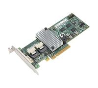 EBTOOLS Carte de Contrôleur LSI SAS2108 à Haute Performance PCIe 6Gbps avec Prise en Charge de 0 // 5/6 et 256m Cache
